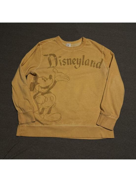 Disney Tops - Disney Women's Tan and Yellow Sweatshirt